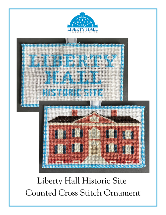 Liberty Hall Cross Stitch Ornament - Digital Download